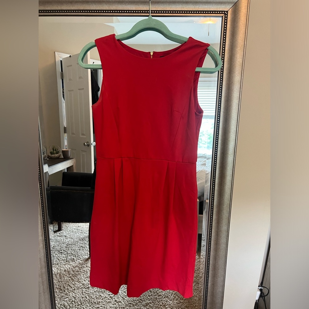 Cynthia Rowley red A line dress size 4